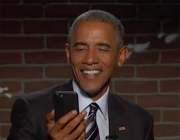 President Obama's reaction to offensive tweets