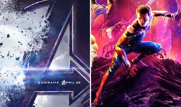 Left side is official poster for new Avengers movie; right side is showing that the avengers who died are rumored to come back