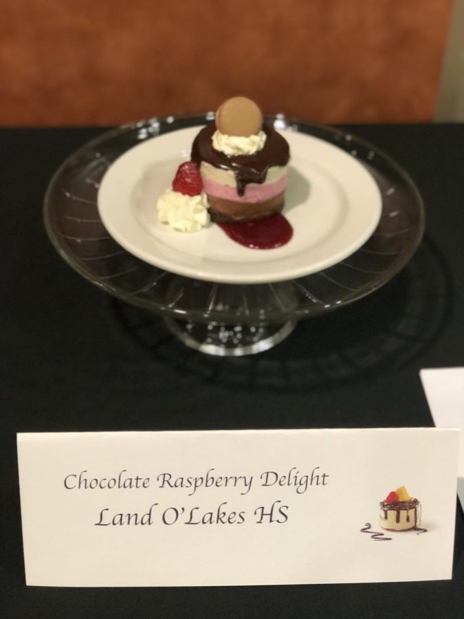Land O Lakes dessert: Chocolate Rasberry Delight