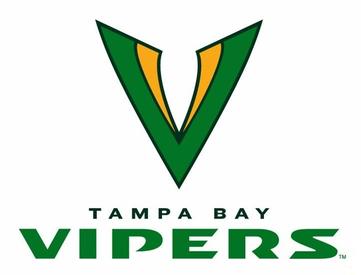The logo for the new xfl team the Tampa Bay Vipers