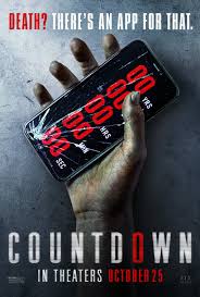 This is the official movie poster for Countdown. 