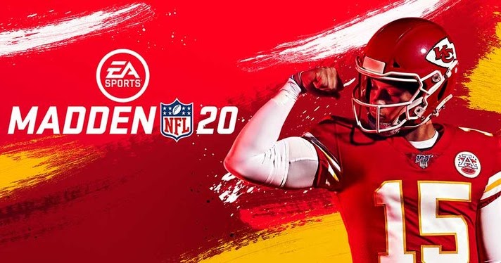Madden 20 opening screen image of the game.