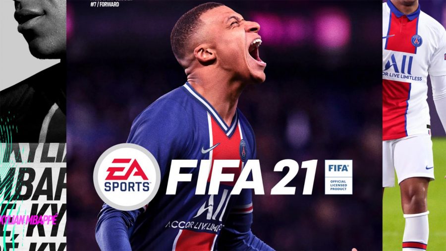 New cover star, Kylian Mbappe, rocks his PSG colors in "FIFA 21".