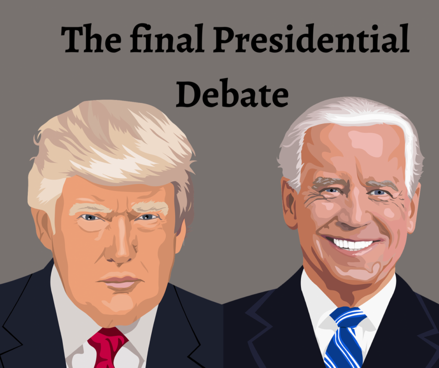 Photo+illustration+of+President+Donald+Trump+and+former+Vice+President+Joe+Biden.