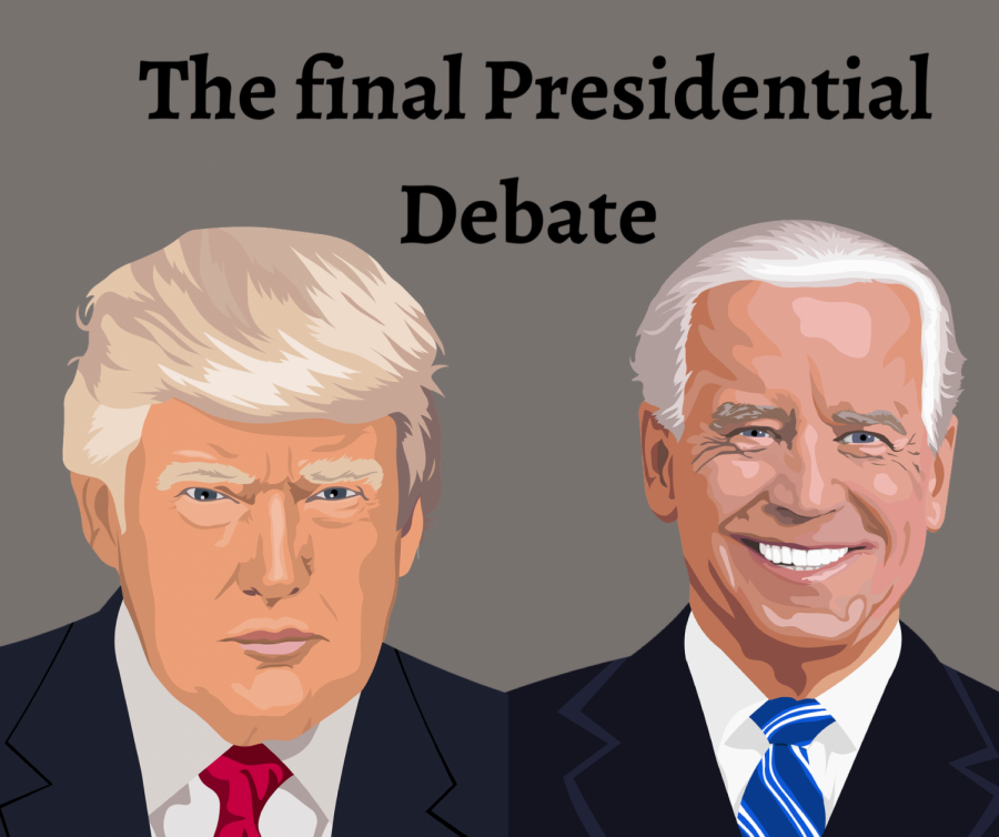 Photo illustration of President Donald Trump and former Vice President Joe Biden.