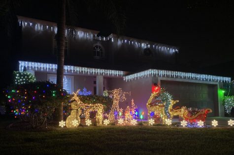 A house in Seven Oaks that went all out with the decorations this Christmas.