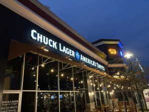 Chuck Lager America's Tavern opened at the Wiregrass Mall in Wesley Chapel on Nov 9.