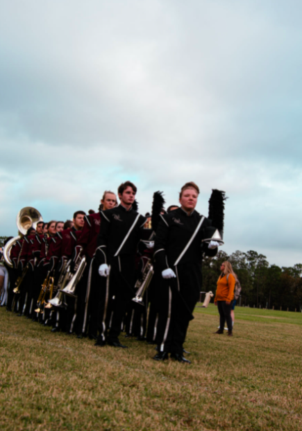 The Marching bulls, especially the senior, are working hard to keep up the good outcomes for their next competitions.