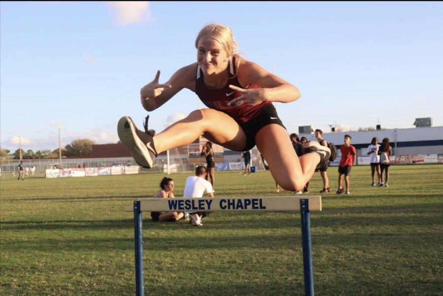 The day she broke the Wiregrass Ranch High School record