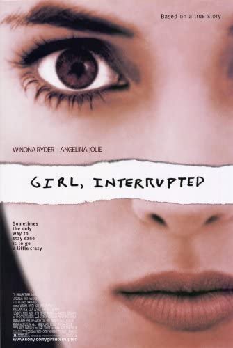 Girl, Interrupted poster showing main character Susanna Kaysen, portrayed by Winona Ryder.