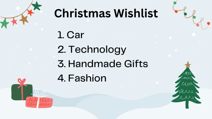 Christmas wishlist top priorities from Wiregrass students.